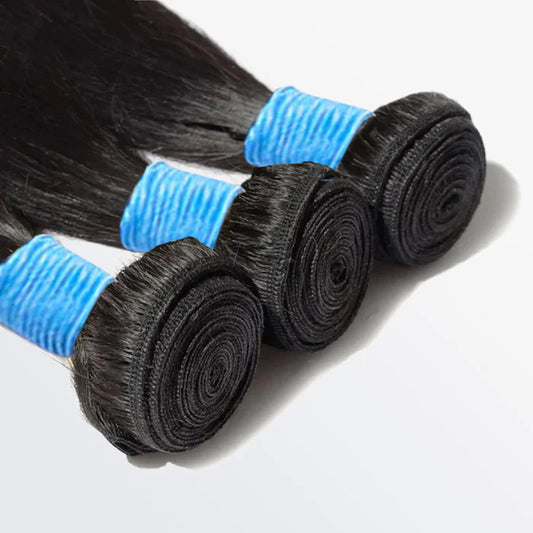 TedHair 10A 18/20/22 Virgin Hair Straight 3 Bundles Sample