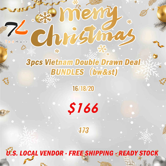 2025 Christmas Package Deal|3pcs Vietnam Double Drawn Deal $166