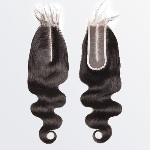 TedHair 14-20 Inches 2" x 6" Upgrade Body Wave HD Lace Closure #1B Natural Black