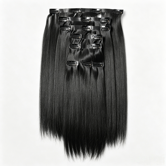 TedHair Straight Seamless Clip Ins 18-22"