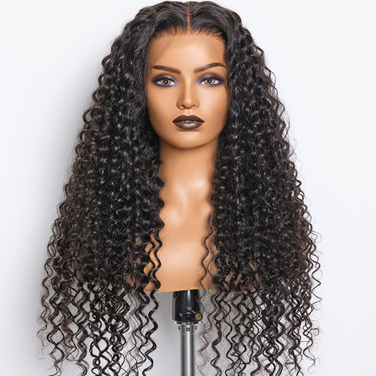 TedHair 180% Density HD 13x4 Full Frontal Lace Wig Deep Wave