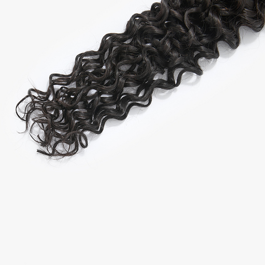 TedHair 18-26 Inches Raw Vietnam Hair Bundles Burmese Curly #1B Natural Black