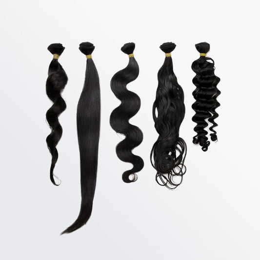 TedHair 10A 20g/pc 5 Textures Virgin Hair Mini Sample Pack