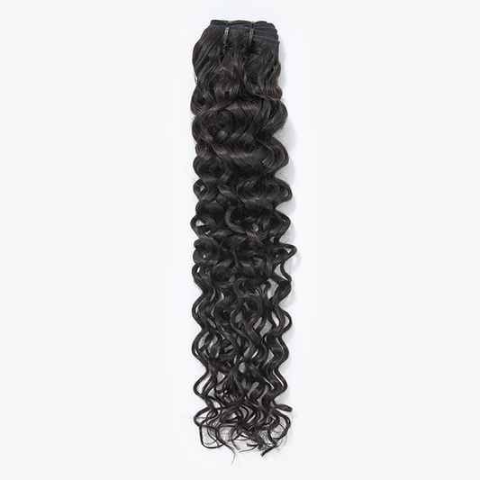 TedHair 18-26 Inches Raw Vietnam Hair Bundles Burmese Curly #1B Natural Black