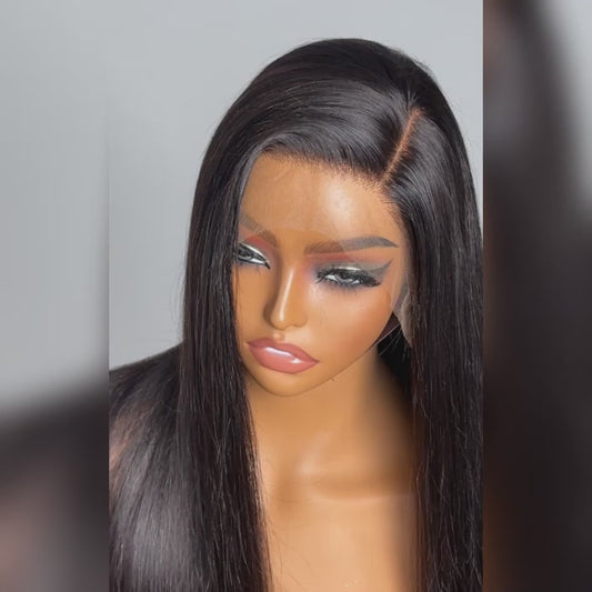 TedHair 180% Density 13x4 HD Glueless Lace Wig Straight